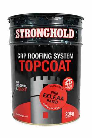 Stronghold GRP Roofing Topcoat - Mid Grey 20kg