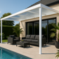 STORM Tassat Lean-to Aluminium Canopy Kit - White