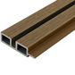 Cladco Composite Slatted Wall Cladding Double End Profile Trim - 2.5m (All Colours)