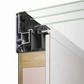 Korniche Flat Glass Rooflight - Premium Blue Triple Glazing (0.6 w/m2k)