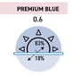 Korniche Flat Glass Rooflight - Premium Blue Triple Glazing (0.6 w/m2k)