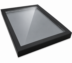 TuffX Infinity Framed Flat Glass Rooflight - Solar Grey Double Glazed (1.2 U-Value)