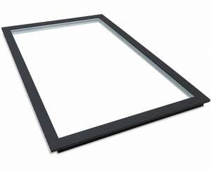 TuffX Infinity Frameless Flat Glass Rooflight - Clear Double Glazed (1.2 U-Value)
