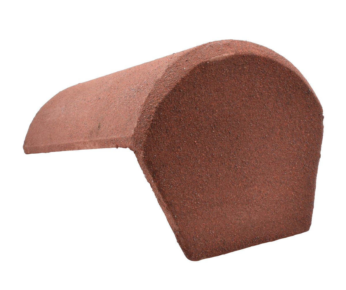Segmental Rustic Ridge Sandtoft Concrete Segmental Ridge Block End