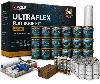 UltraFlex PU Liquid Waterproofing Kit - 600m²