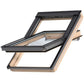 VELUX GGL CK06 3062 Triple Glazed & Noise Reduction Pine Centre-Pivot Roof Window (55 x 118 cm)