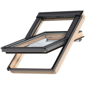 VELUX GGL SK01 3062 Triple Glazed & Noise Reduction Pine Centre-Pivot Window (114 x 70 cm)