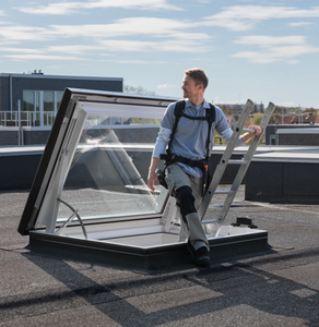 VELUX CXU INTEGRA® Electric Exit Window Package with Curved Glass (including KES 305 Control Unit)