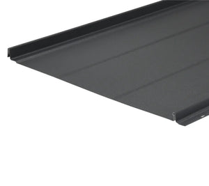 Cladco GreenCoat® 0.7 Steel Standing Seam Roof Sheet without Eaves Lip (with Ribs)