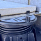 Wallbarn Metal Edging Plate for Paving to Walls