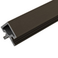 Cladco Composite Slatted Wall Cladding External Corner Profile Trim - 2.5m (All Colours)