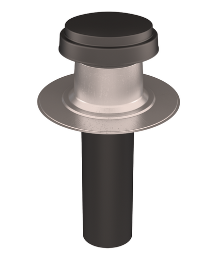 Ubbink OFT-1F Flat Roof Vent / Terminal (160mm Diameter)