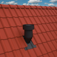 Ubbink Ventus Insulated Roof Terminal for Pitched Roofs 160 - 150mm