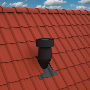Ubbink Ventus Insulated Roof Terminal for Pitched Roofs 160 - 150mm