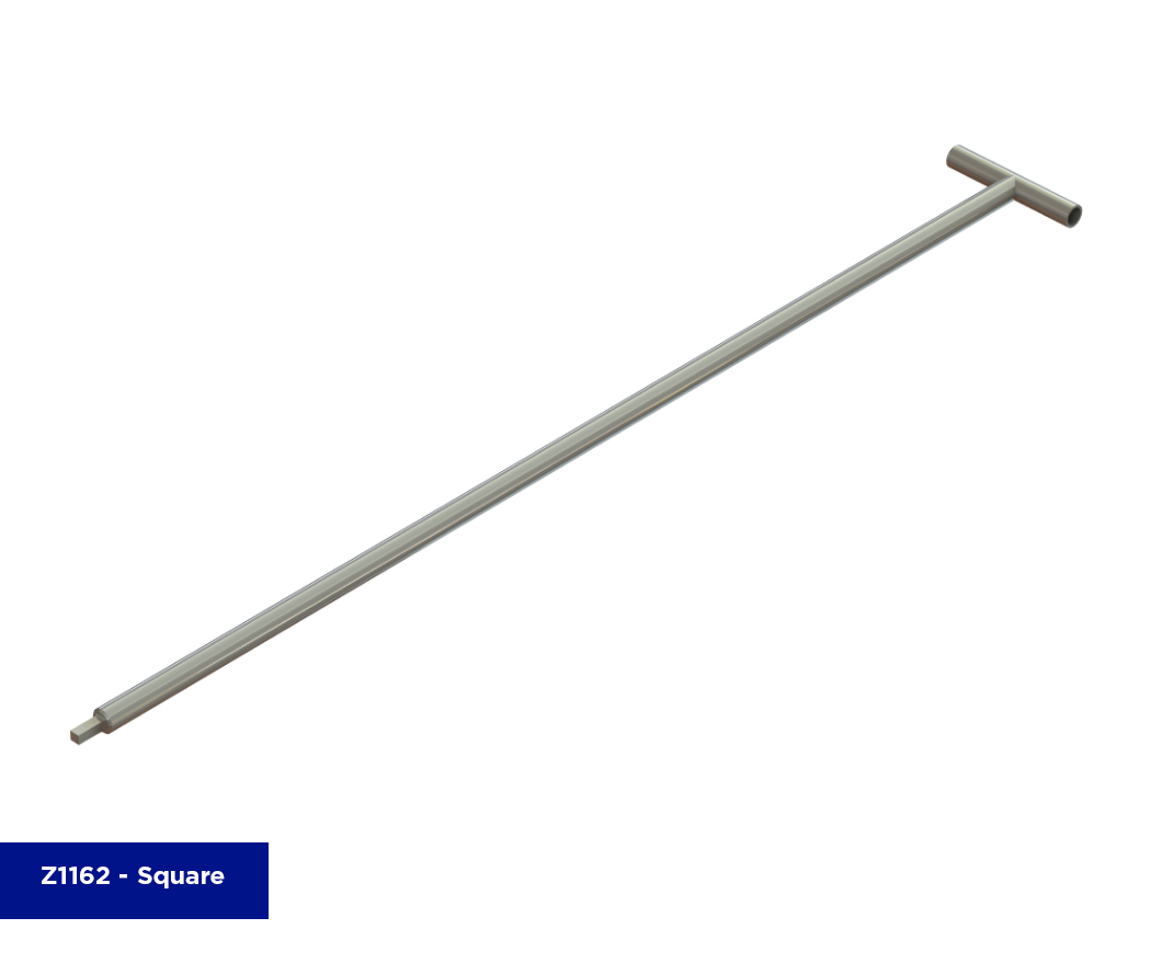 Timloc Loft-loc Square T-key Loft Door Operating Metal Pole - 600mm (Z