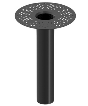DEKS Industrial TPE Flat Roof Drain Connector with 600mm Depth (80mm - 200mm Pipe diameter)