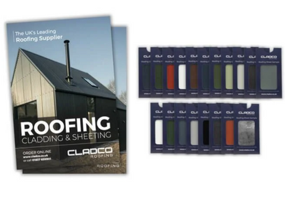 Cladco Colour Swatch Roofing Sample Pack (Free of Charge)