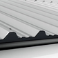 Cladco Profiled Foam Eaves Fillers to fit 32/1000 Sheeting - Black