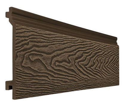 Coffee Color Cladding Cladco Composite Woodgrain Effect Wall Cladding Board - Coffee (3.6m)
