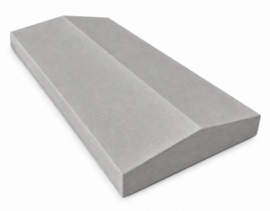 Classical Creations Twice Weathered Apex Coping Stones - Light Grey