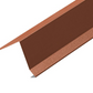 Cladco 75° Mono Ridge Flashing for Standing Seam - 3m