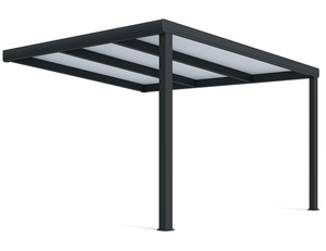 STORM Tassat Lean-to Aluminium Canopy Kit - Anthracite Grey