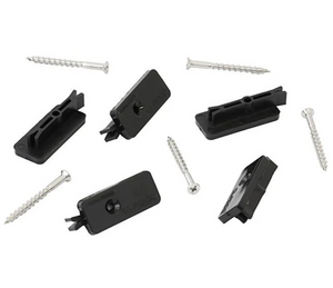 Cladco ProDeck T-Clips and Screws Fixings (Pack of 100)