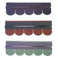 Scallop 5 Tab Bitumen Roof Felt Shingles - (2.42m2 Pack)
