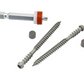Cladco Hidden Deck Fasteners 65mm screws and plugs for PVC composite decking in multiple colors with T20 Torx drill bit pack of 100