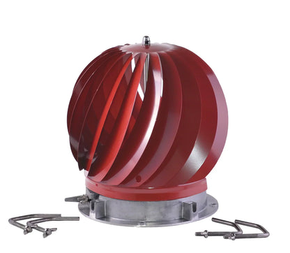 Brewer Aspirotor Spinning Multifuel Cowl Terracotta