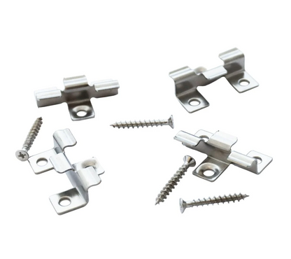 Cladco ProDeck Hidden Decking Clips & Stainless Steel Screws (Pack of 100)