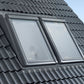VELUX EAW 6021E Pro + Coupled Mini Dormer Flashing - For tiles up to 120mm in profile (roof pitches 10° - 75°)