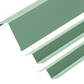 Cladco 90° Corner Barge Flashing and Z Bar Kit for Standing Seam - 3m x 120mm x 120mm