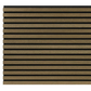 Cladco Acoustic Internal Slatted Wall Panels - Antique Oak (600mm x 600mm)