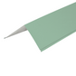 Cladco 3m GreenCoat Pural 90º corner barge flashing in galvanized steel