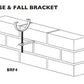 Brett Martin Deepstyle 115mm Rise & Fall Bracket (BRF7CI)