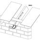 Brett Martin Cascade Galvanised Rafter Side Gutter Bracket (BRS5)