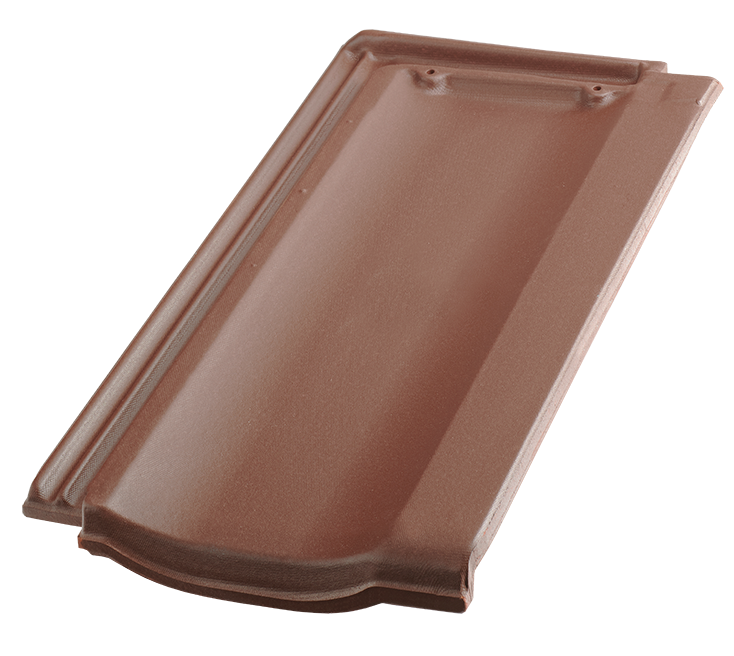 British Ceramics Novel Clay Roof Tile - Brown