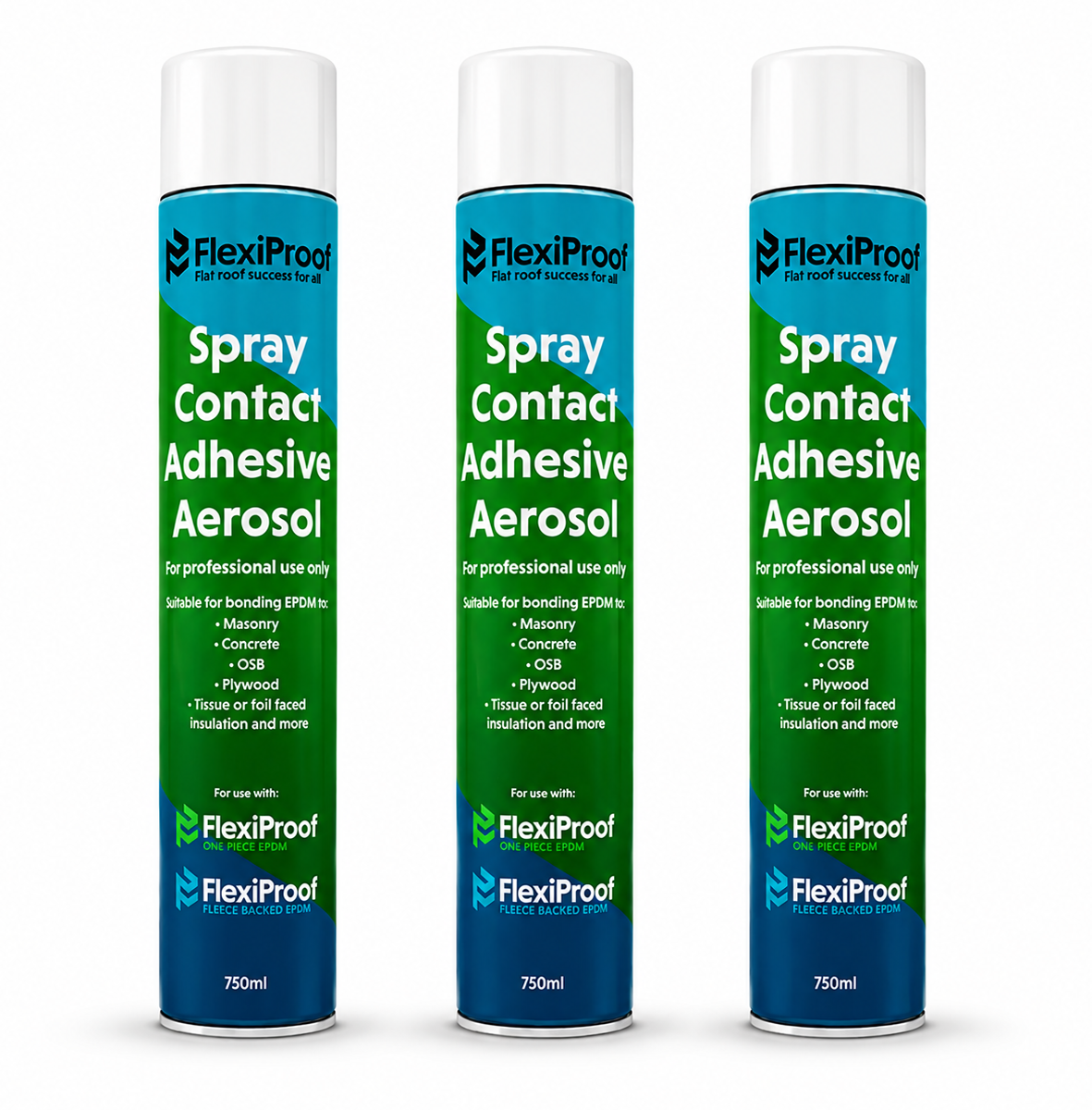 FlexiProof Spray Contact Adhesive Aerosol 750ml