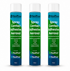 FlexiProof Spray Contact Adhesive Aerosol 750ml
