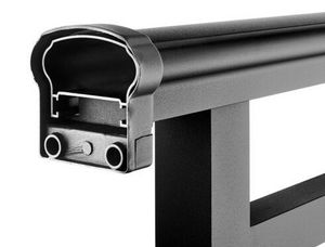 Cladco Handrail Balustrade - Powder Coated Aluminium (All Sizes)