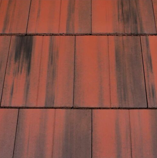 Marley Duo Edgemere Interlocking Slate - Old English Dark Red