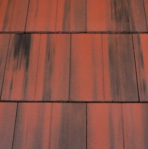 Marley Duo Edgemere Interlocking Slate - Old English Dark Red (Pallet of 240 tiles)