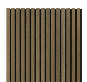 Cladco Internal Slatted Wall Panels - Antique Oak (2400mm x 600mm)