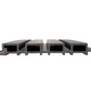 Triton WPC Slatted Wall Cladding - Charcoal (2.5m)