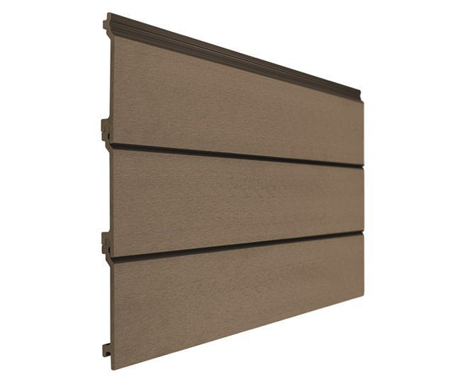 Coffee Color Cladding Cladco Composite Wall Cladding Board - Coffee (3.6m)