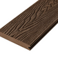 Cladco Solid Woodgrain Effect Reversible Composite Decking Board - Coffee (4m)