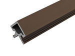 Cladco Composite Slatted Wall Cladding 2.5m External Corner Profile Trim smooth finish