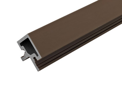 Cladco Composite Slatted Wall Cladding 2.5m External Corner Profile Trim smooth finish