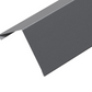 Cladco 90° Corner Barge Flashing and Z Bar Kit for Standing Seam - 3m x 120mm x 120mm